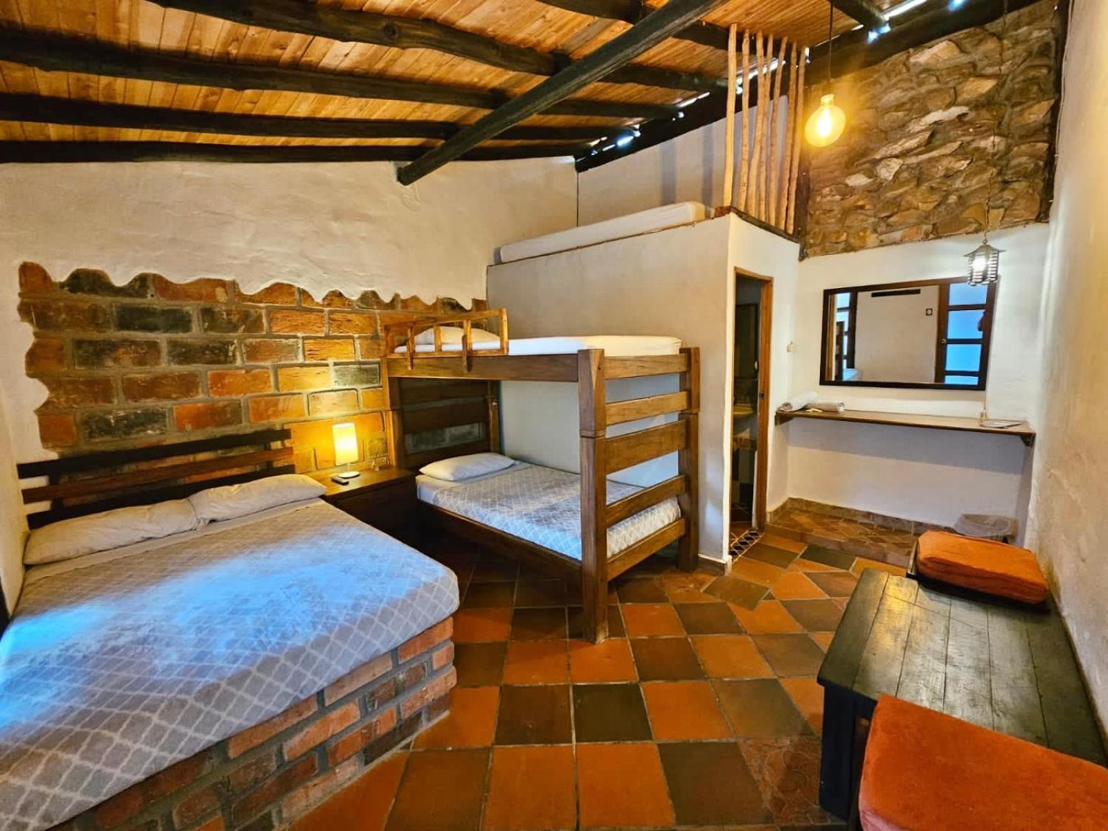Cabanas Y Hostal Bonanza Mesa De Los Santos Los Santos  Buitenkant foto